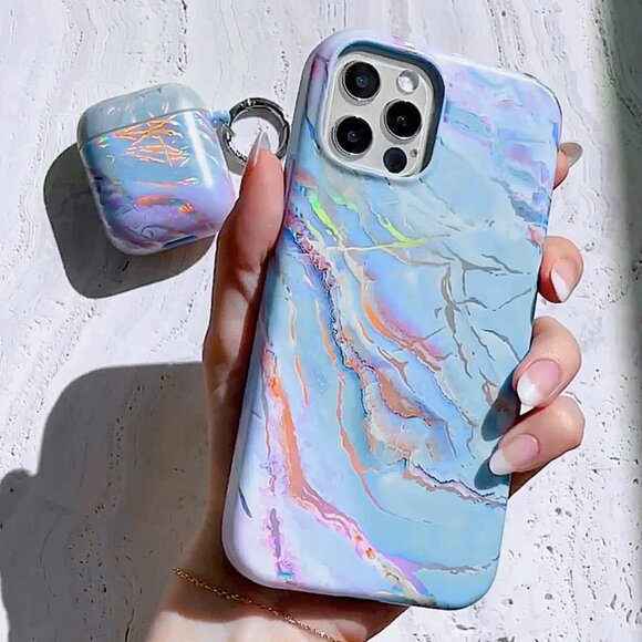 Velvet Caviar HOLOGRAPHIC MOONSTONE Phone Case for iPhone 7 Plus/8 Plus! - Picture 1 of 10